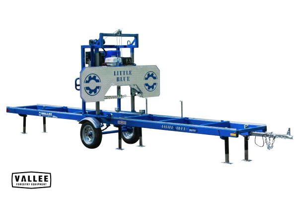Little Blue portable sawmill - vallee foretry equipment