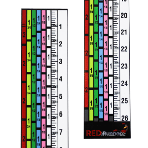 Magnetic Lumber Scale (Red Runner)