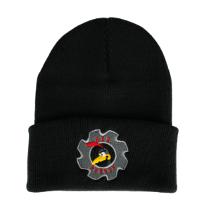 Red Runner Cuffed Toque