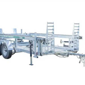 TITAN ROAD TRAILER Hydraulic Infeed Log Table